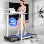 Maxpro 12% Auto Incline Glide 4.5HP Peak Motor 3-in-1 Foldable Treadmill for Home | Walking Pad Under Desk | 14 km/hr Speed | 120 kg Capacity | Remote Control (PTM200I) - Image 3