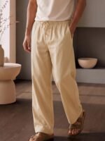 XYXX Combed Cotton Solid Drawsting Pyjama for Men - Image 8