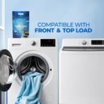 4-in-1 Dissolvable Magic Laundry Capsules - 90 Pcs | Bioenzyme Tough Stain Removal | 1 Drop = 15 Clothes | For Front & Top Load Machines | Softens, Brightens & Freshens | No Mess, No Measure - Image 7