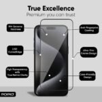 POPIO Military-Grade Gorilla Tempered Glass For iPhone 13/13 Pro / 14 / 16e / 17e | 9H Hardness, Edge-to-Edge, Bubble-Free - Image 5