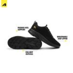 Boldfit Running Shoes for Man Comfortable Sports Shoes for Men Running Lightweight Gym Shoe for Men Workout Soft Cushioned Walking Shoe for Man Anti Slip Gym Footwear - Image 9