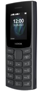 Nokia All-new 105 Dual Sim Keypad Phone with Built-in UPI Payments, Long-Lasting Battery, Wireless FM Radio | Charcoal - Image 3