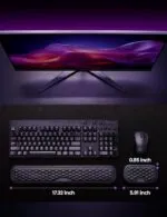VAYDEER Keyboard and Mouse Wrist Rest Pad Set Padded Memory Foam Hand Rest Support for Office, Computer, Laptop, Mac Typing and Wrist Pain Relief and Repair(Large Set) - Image 7
