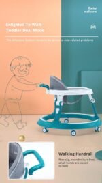 StarAndDaisy Baby Walkers 6-24 Month Boy & Girl / 360° Walker for Kids 1 Years with Multi Adjustable Height/Multi-Function Baby Walker with Anti-Rollover - (Blue) - Image 8