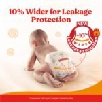 Huggies Comfy Pants Baby Diaper, Medium (M) Size (7-12 Kgs), Pack of 102 (34 Count, Pack of 3) - Image 5