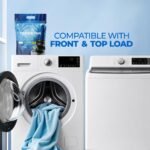 4-in-1 Dissolvable Magic Laundry Capsules - 60 Pcs | Bioenzyme Tough Stain Removal | 1 Drop = 15 Clothes | For Front & Top Load Machines | Softens, Brightens & Freshens | No Mess, No Measure - Image 5