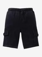 KiddoPanti Boys Knit Solid Cargo Shorts Pack of 2 | 100% Cotton | Comfortable Rib Waistband | 2 Front Pockets & 2 Cargo Pockets | Sport Bermuda Half Pant for Boys - Image 7