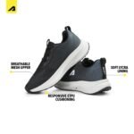 Boldfit Running Shoes for Man Soft Sole Sports Shoes for Men Running Light Weight Shoe for Men Sports Anti Slip Gym Shoe for Man Workout mesh Gym Footwear, Black - 09 - Image 7
