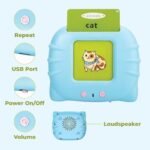 Talking, Rechargeable, Electronic Flash Cards Learning Toy, 110+ Interactive Double Sided Montessori Cards for 2–5 Year Old Boys, Educational Toy for 3 Year Old, Birthday Gift for Kids - Image 4