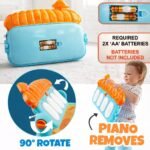 ToysBuddy Kick and Play Multi-Function ABS High Grade Plastic Piano Baby Gym and Fitness Rack Products - Image 3