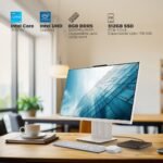 Lenovo IdeaCentre AIO Intel Core i3-1315U 27" FHD IPS (8GB RAM/512GB SSD/Win11/Microsoft 365 Basic + Office Home 2024/Wireless EOS Keyboard & Mouse,Grey), F0HM0137IN All-in-One Desktop - Image 4
