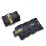 De Jure Fitness Adjustable Ankle & Wrist Weights Pair (1KG x 2) for Men & Women | Strength Training, Walking, Running, Workout, Yoga | Comfortable, Durable | Z Black – 2KG - Image 7