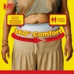 B-Fit Regular Adult Diaper M Size Pants | 20 Count (Medium) | Waist 25 – 48 inch | Unisex | Leakproof | Even Absorption | Long Protection hours | Brief-Like Fit & Soft Elastic Waist - Image 5