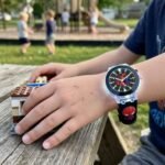 Goodfriends Analog Watch for Kids | 3D Cartoon | 7 Multicolor LED Luminous Lights with Silicone Strap | Unisex Best Birthday Gift | Analogue Wrist Watches for Boys & Girls | Age 3-10 yrs (Black-Red) - Image 2
