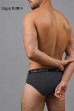 Van Heusen Men’s Cotton Briefs Pack of 3| Ribbed Cotton | Anti-Bacterial | Stay fresh | Sweat Absorbant | Moisture-Wicking | Long Lasting Colors |Breathable Combed Cotton for extra comfort | Soft Waistband | Soft Touch | Style 10004 - Image 6