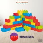 DIY Building Blocks Set for Kids, 200 Pieces Construction Toy with 32 Wheels, Build 8 Toy Cars, STEM Educational Building Kit, Creative Learning Blocks for Boys & Girls 3+ Years - Image 5