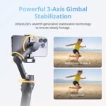 DJI Osmo Mobile 8 Gimbal Stabilizer for Phone, 3-Axis Stabilization - Image 6