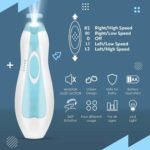 Novo Baby Electric Nail Cutter New Born 0-6 Months with LED Light | Infant Nail File | Toddler Nail Clipper | Kids Nail Trimmer | Newborn Baby Products | Safe Grooming Kit with 6 Filer Heads (Multi) - Image 3