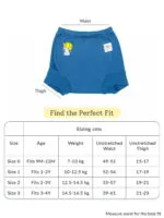 superbottoms Padded Underwear for Babies & Toddlers (1-2 Years), 3 Layers of Premium Cotton & DryFeel Layer, Ideal for Diaper-Free Time & Mess-Free Potty Training Pants, Pack of 3 - Image 5