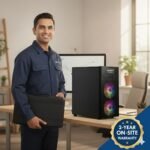 Desktop Computer Core i7 4th Gen CPU for PC Desktop | 16GB RAM | 256GB SSD | Win 11 Pro & Office 2021 | WiFi 6 & Bluetooth | HDMI, VGA Ethernet, USB 3.0 | HD Graphics 4600 | 2-Years Onsite Wanrrany - Image 7