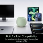 HAMMER Drop X1 5W Bluetooth Speaker with Twin Pairing, Bluetooth v6.0, 32 Hours Playtime, 52mm Drivers (Green) - Image 9