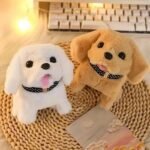 Hopping Walking Bunny Toy with Sounds, Jumping Rabbit Wiggling Ears, Twitching Mouth and Nose, Educational Interactive Bunny Rabbit Toy for Baby Kids (White Dog) - Image 5