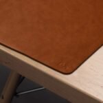 DailyObjects Turf 2.0 Desk Mat | Super Smooth Felt for Home,Office and Gaming | 85 * 45cm | Vegan Leather | Work from Home Solution for Laptop Keyboard and Mouse | Anti Slip Water Resistant | Grey-Tan - Image 7