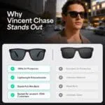 Vincent Chase By Lenskart | Full Rim Square | Polarized Stylish Sunglasses | 100% UV Protected | For Men & Women - Image 4