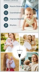 Baby Jumper and Walking Harness with Door Clamp Walk Trainer Infant Activity Bouncer for Coordination and Active Play 6 to 12 Months - Image 4