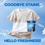 4-in-1 Dissolvable Magic Laundry Capsules - 60 Pcs | Bioenzyme Tough Stain Removal | 1 Drop = 15 Clothes | For Front & Top Load Machines | Softens, Brightens & Freshens | No Mess, No Measure - Image 4