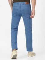 Urbano Fashion Men's Regular Fit Mid Rise Washed Jeans Stretchable - Image 4