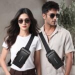Crossbody Sling Bag | Water-Resistant Chest Backpack with USB Charging Port | Anti-Theft Shoulder Side Messenger Bag for Travel, Office, Cycling, Tablet & Daily Essentials - Image 8