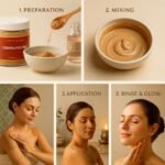 MS MAGIC SECRET Moroccan Tebrima Body Mask Powder – 100% Natural Skin Brightening & Tan Improvement | Improves Blemishes, Smoothens Skin, Improves Ingrown Hair | Face & Body Care for Radiant, Youthful Glow - Image 2