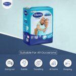 Liberty Popular Adult Diapers, Tape Style, Medium (M) Size, 10 Count, Waist Size (76-101cm | 30-40 inches), Unisex, High Absorbency, Leak Proof, Wetness Indicator, Pack of 1 - Image 6