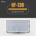 HIFFIN HF-138 Portable Pocket RGB LED Video Light with 20 Lighting Effect Modes, Ultra Bright Camera Lighting for Vlogging, 4000 mAh Inbuilt Battery, 2500K-9000K Full Color - Ideal for Photography - Image 3