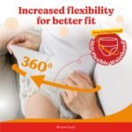 Huggies Comfy Pants Baby Diaper, Medium (M) Size (7-12 Kgs), Pack of 102 (34 Count, Pack of 3) - Image 6