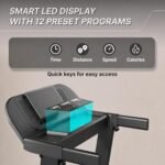 FITKIT by Cult Jogging Treadmill BLDC 4.5HP Peak | 120Kg Max Weight Capacity | 3-Level Incline | LED Display with Tablet Holder |12km/hr Speed | for Home Gym Equipment - Image 6