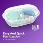 Avent Philips Pacifier Ultra air | Lets Your Baby's Skin Breathe | Orthodontic & BPA Free | 2 Pack | 6-18m | SCF085/61 | Silicone - Image 8