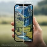 POPIO Military-Grade Gorilla Tempered Glass For iPhone 13/13 Pro / 14 / 16e / 17e | 9H Hardness, Edge-to-Edge, Bubble-Free - Image 3