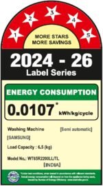 Samsung 6.5 kg, 5 star, Semi-Automatic Top Load Washing Machine (WT65R2200LL/TL, Air Turbo Drying, LIGHT GRAY, 5 Year Warranty on Wash Motor) - Image 12