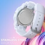 Carlington Kids Digital Watch for Boys and Girls Age 3 to 14 Years Multicoloured Band with Alarm and Date Display - 9121 - Image 2