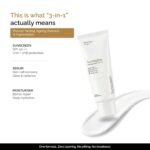 Personal Touch Sunscreen SPF 50 PA+++ for Face | Sunstalker Korea 3 in 1| Lightweight Sunscreen with No White Cast | Non-Greasy, Acne Safe & Oil-Free | With Niacinamide | For Oily & Dry Skin | 50 ml - Image 5