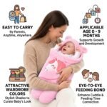 First Kick Baby Blanket Newborn Combo Gift Pack of Swaddle Wrapper & Baby Bath Towel, 0-9 Months, Length 68 cm x Width 68 cm, Pack of 2 Pcs. - Image 2