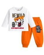 Kuchipoo Boys Regular Fit Cotton T-Shirts and Pyjamas Clothing Set-Pack of 3 - Image 3