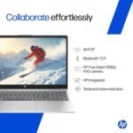 HP 15 Laptop | Intel Core i5-13420H,13th Gen |16GB RAM | 512GB SSD | Win 11 |M365 Basic(1yr)* Office24|Anti-Glare, Micro-Edge, 15.6''/39.6cm|Backlit KB|FHD Camera w/Shutter|1.65kg, Silver -FR0045TU - Image 8