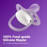 Avent Philips Pacifier Ultra air | Lets Your Baby's Skin Breathe | Orthodontic & BPA Free | 2 Pack | 6-18m | SCF085/61 | Silicone - Image 9