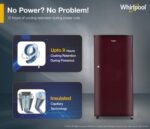 Whirlpool 184 L 2 Star Direct-Cool Single Door Refrigerator (205 WDE CLS 2S SHERRY WINE-Y, Red, 2026 Model) - Image 5