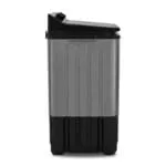 VW 8.5 kg semiautomatic Top Load Washer Only with Powerful Wash, V8 Supreme Wash, Black/Grey - Image 9