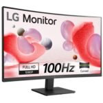 LG 32MR50C 80 cm (31.5 Inch) Full HD Curved (1920x1080) VA PC Monitor w/ 100Hz, 5ms (GtG), AMD FreeSync, D-Sub, 2xHDMI, Tilt Adjustable Anti-Glare, 3-Side Virtually Borderless Design, NTSC 72% (Black) - Image 11