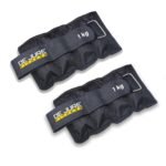 De Jure Fitness Adjustable Ankle & Wrist Weights Pair (1KG x 2) for Men & Women | Strength Training, Walking, Running, Workout, Yoga | Comfortable, Durable | Z Black – 2KG - Image 6